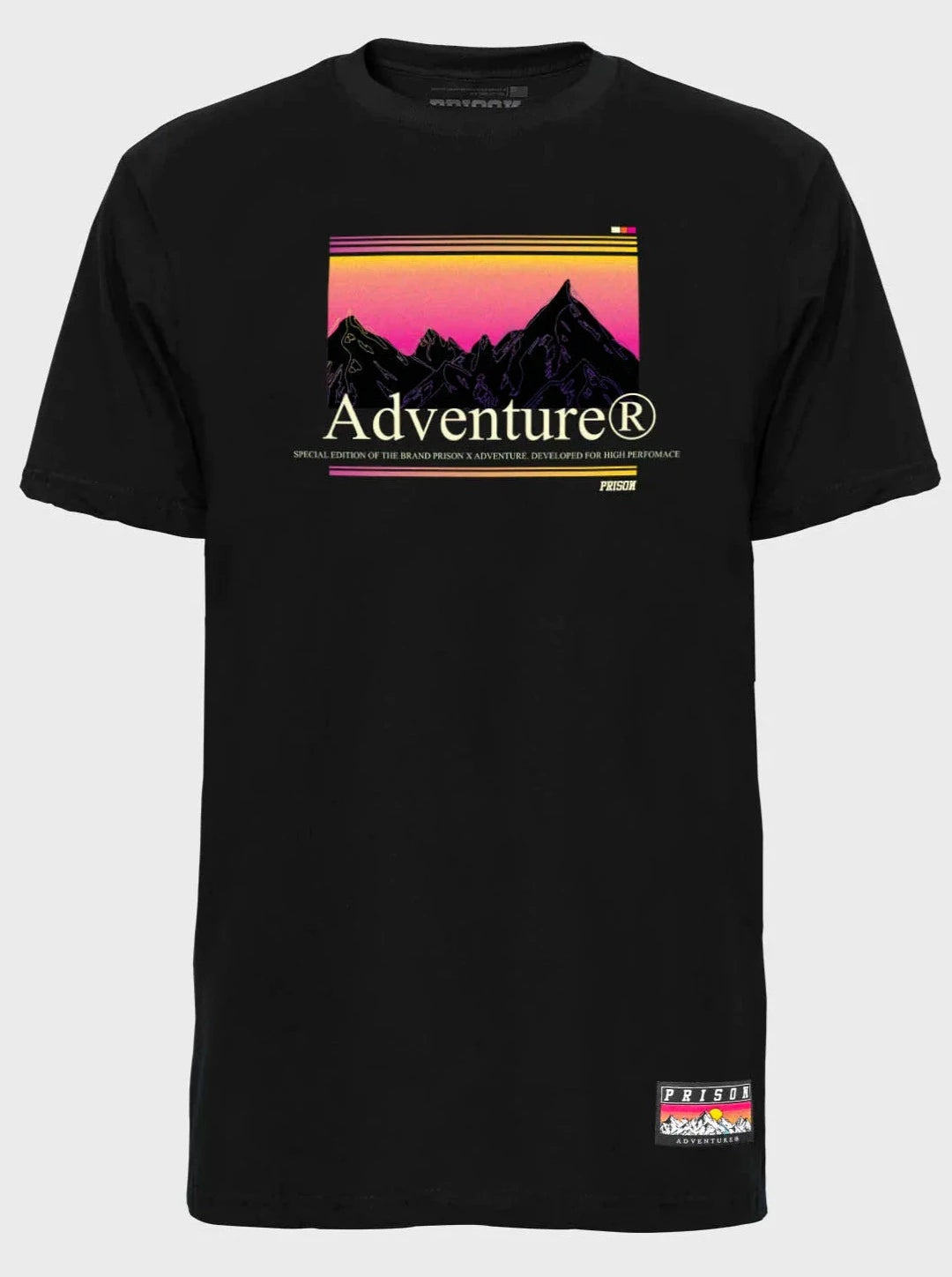 Camiseta Prison Adventure Climb Color Preta - 64785 (8007224983768)