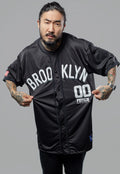 CAMISA PRISON BASEBALL BROOKLYN 00 PRETA (8007531233496)