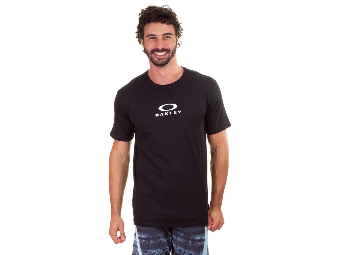 CAMISETA OAKLEY BARK NEW TEE PRETO (8049185947864)