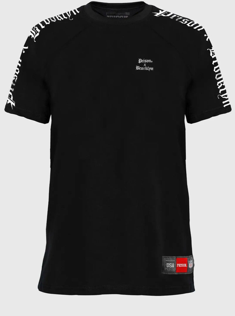 Camiseta Prison Raglan Preta