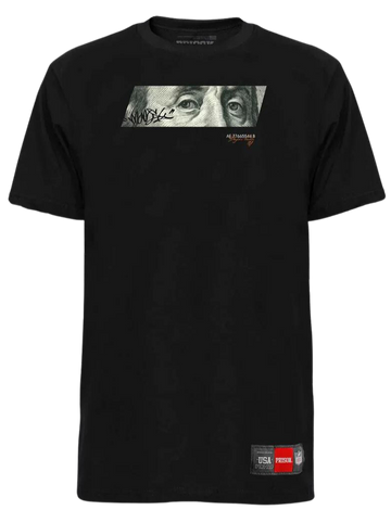 Camiseta Prison Benjamin Franklin Preta (8007226065112)