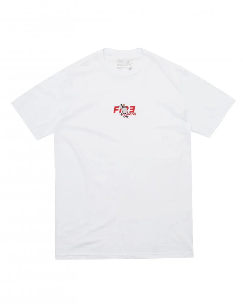 Camiseta Básica Fire Zippo Branca (8128160235736)
