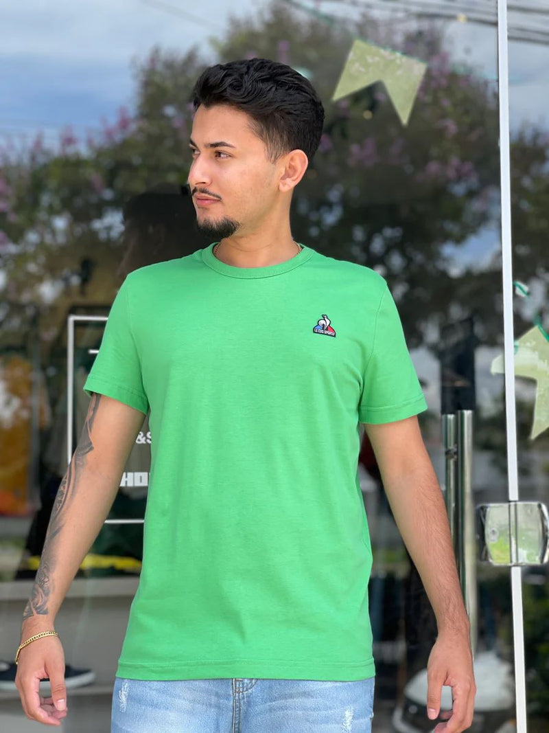 CAMISETA LE COQ SPORTIF ESS TEE SS No3 M VINTAGE VERDE