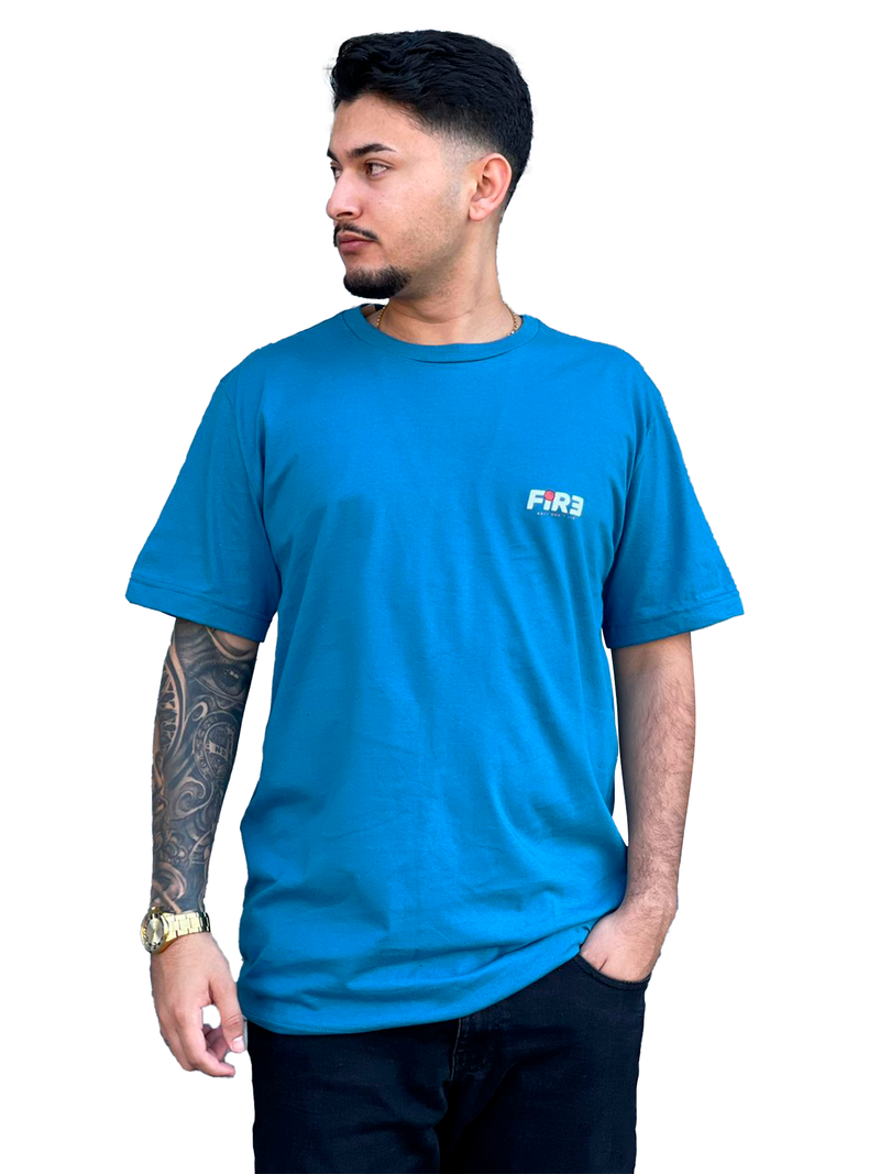 Camiseta Fire Basica Ball Dont Lie Azul Royal