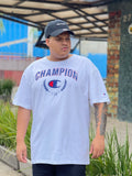 CAMISETA CHAMPION MC WITH LAUREL OFF WHITE (8108533121240)