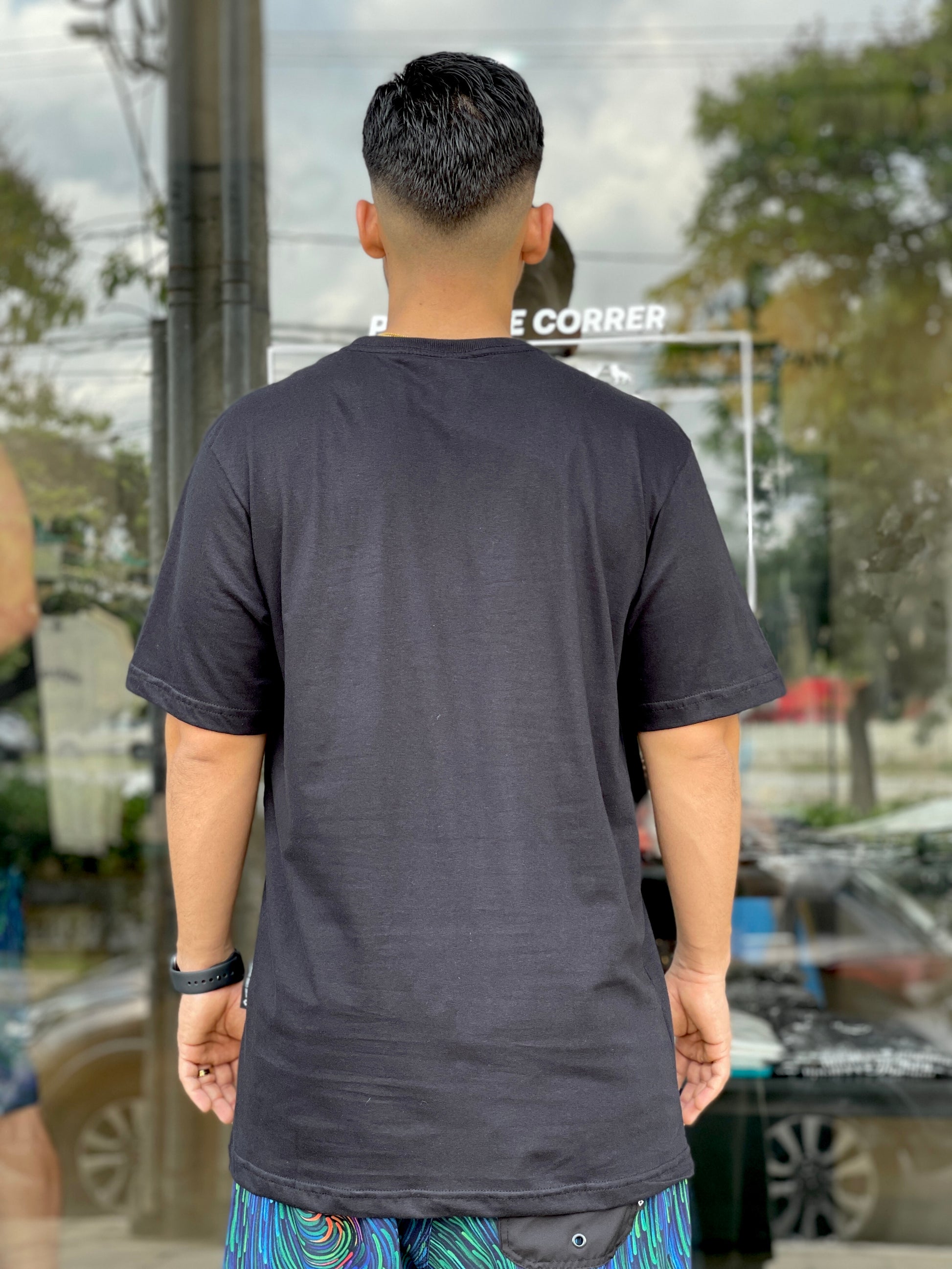 CAMISETA MCD TSHIRT REGULAR  ESPADA QRCODE PRETO (7861389951192)