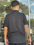 CAMISA POLO PUMA ESSENTIALS JERSEY POLO PRETO (7865400590552)