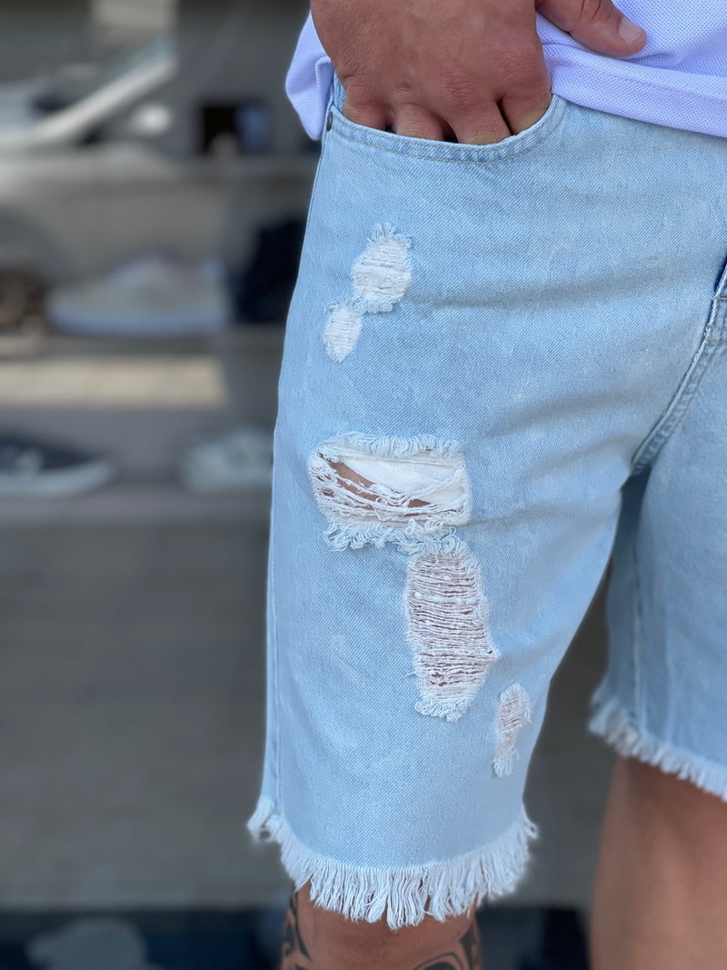 BERMUDA ROCK&SODA JEANS CLARA BARRA RASGADA 40180