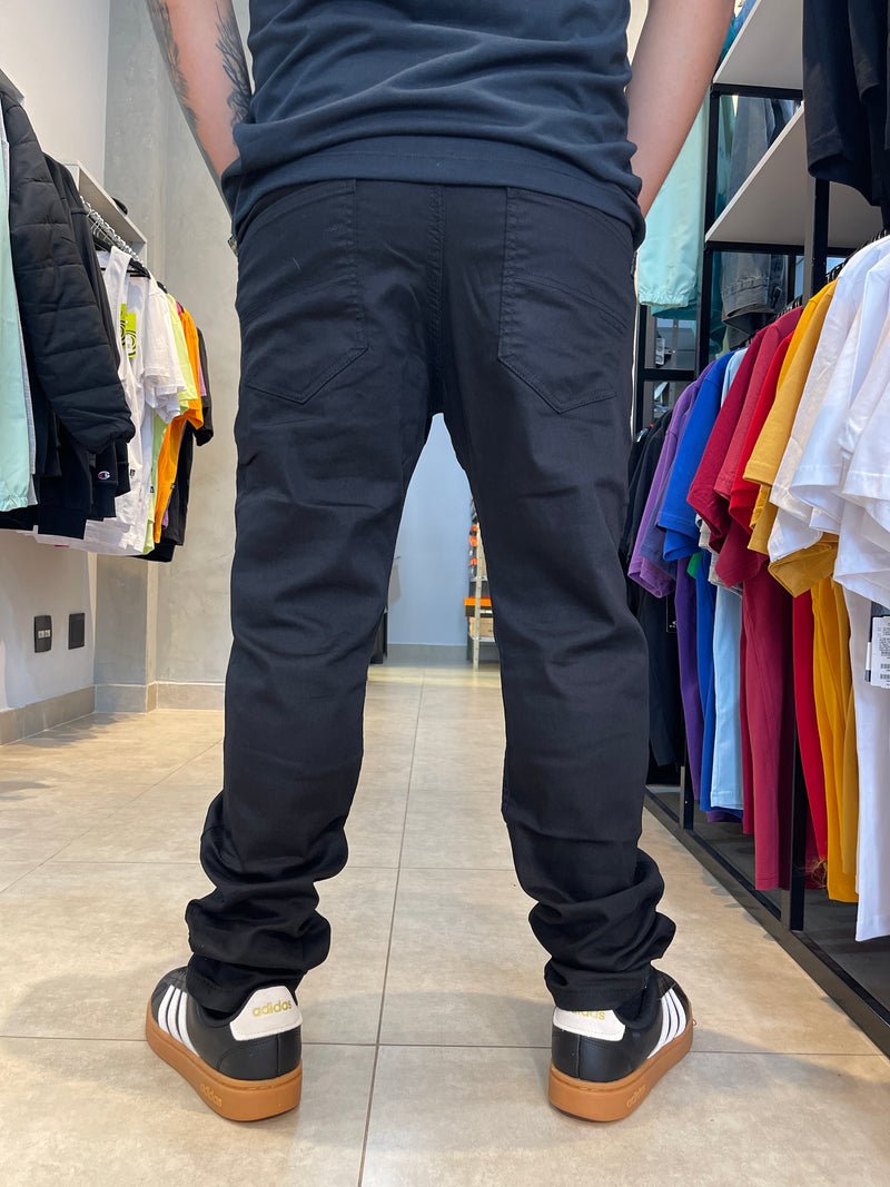 CALÇA SARJA ROCK&SODA PRETA 40959