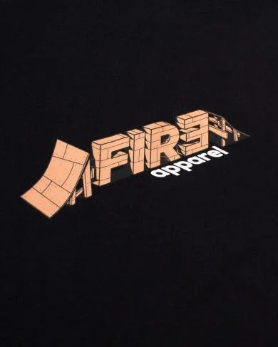 Camiseta Fire Ramp Preta