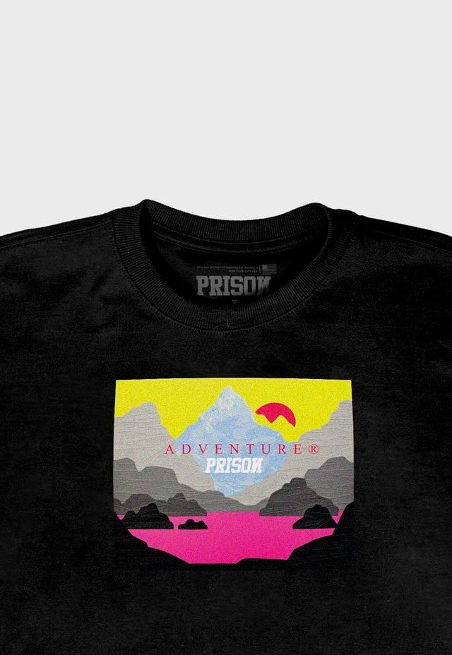 Camiseta Prison Adventure Digital Picture Preta