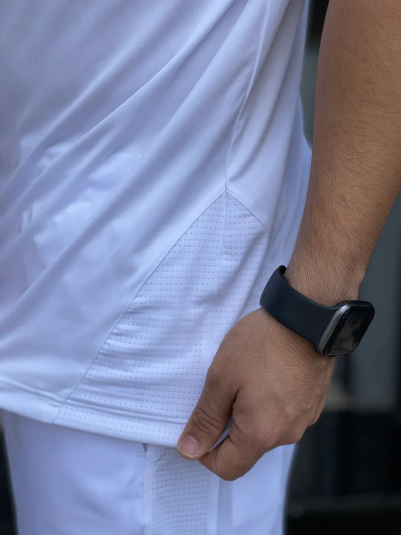 CAMISETA LE COQ DRY FIT BRANCO