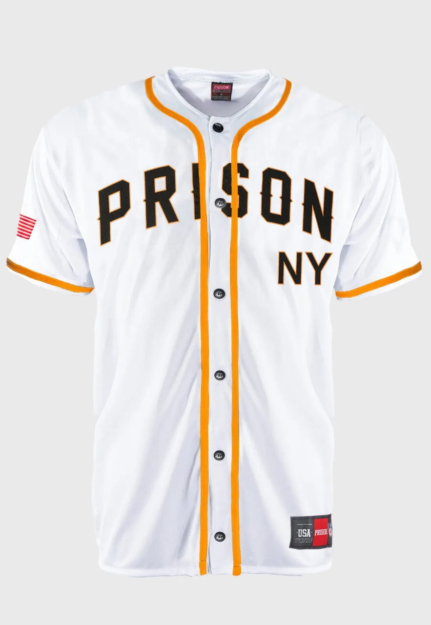 Camisa De Baseball Prison Jersey Ny (8182678782168)