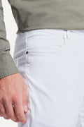 Calça Simples 5 Pockets Agradecer Branco - Sevet Company