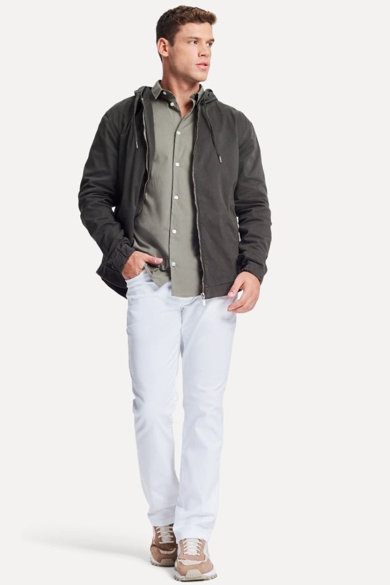 Calça Simples 5 Pockets Agradecer Branco