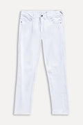 Calça Simples 5 Pockets Agradecer Branco - Sevet Company