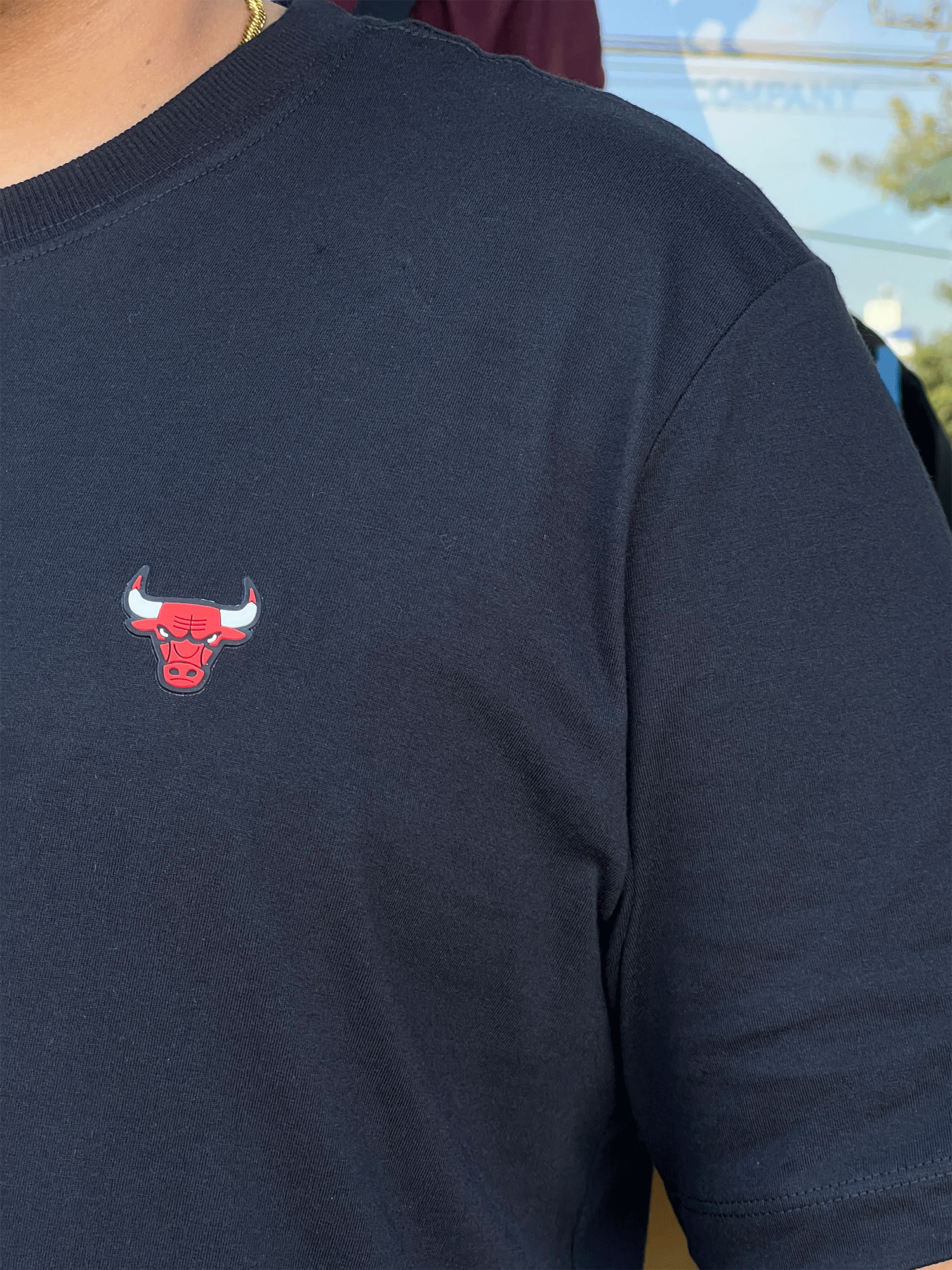 Camiseta New Era Core Chicago Bulls Plus Size Preto - Sevet Company
