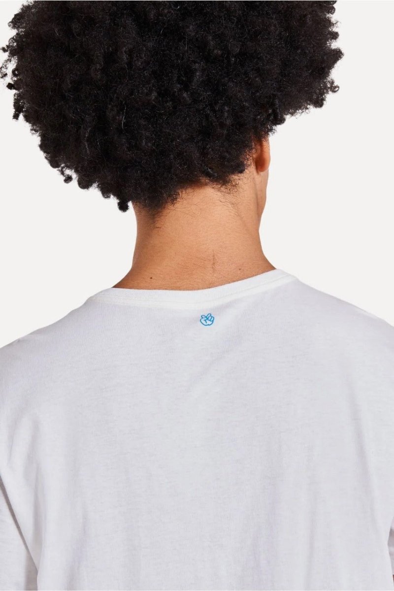Camiseta Simples Mc Gola Careca Simples Off White