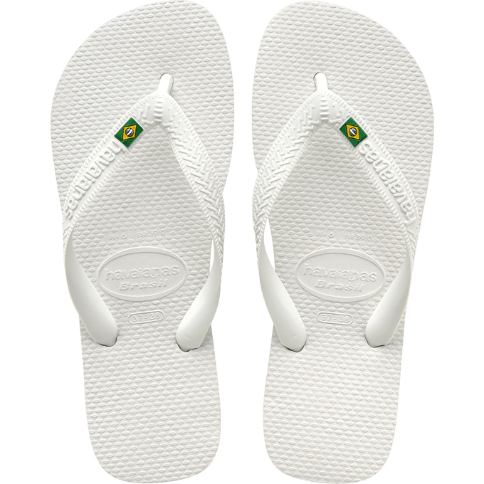 Chinelo Havaianas Brasil Branco - Sevet Company