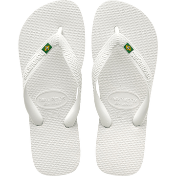 Chinelo Havaianas Brasil Branco - Sevet Company