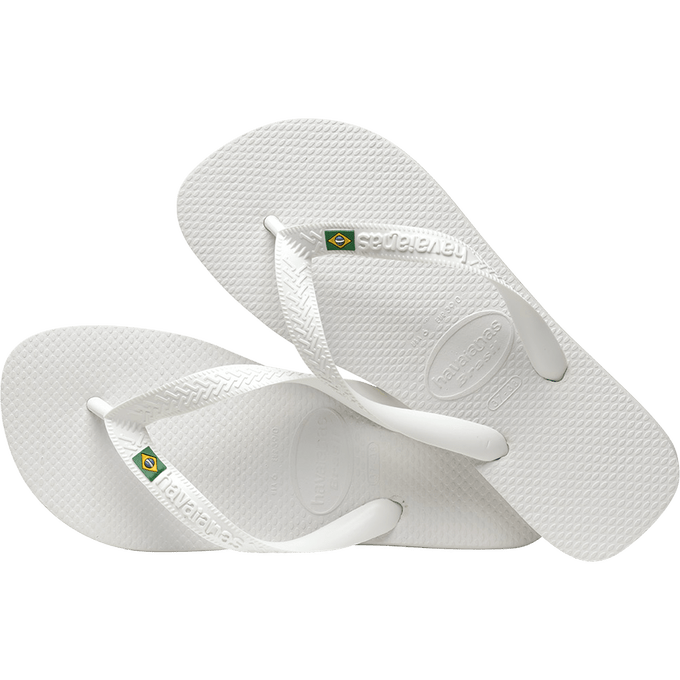 Chinelo Havaianas Brasil Branco - Sevet Company