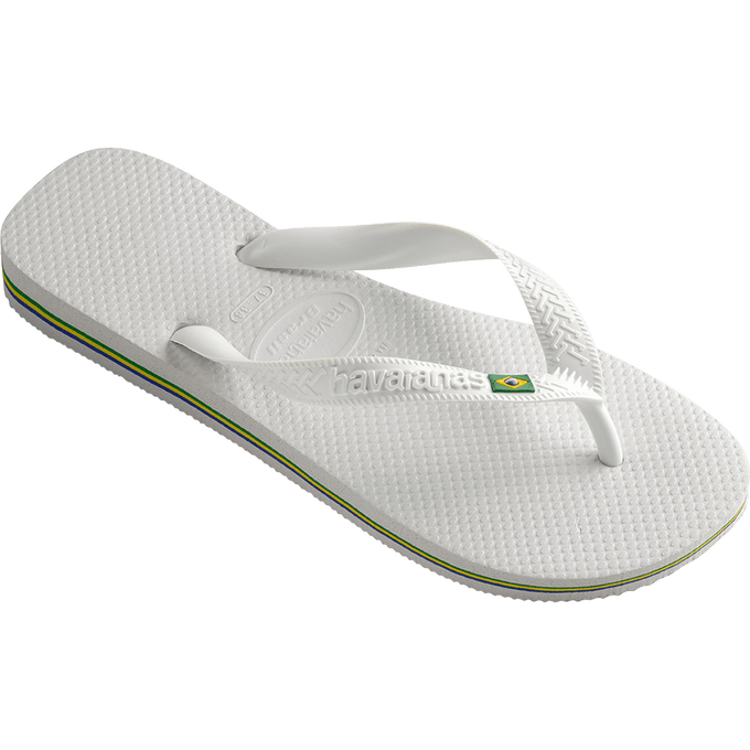 Chinelo Havaianas Brasil Branco - Sevet Company