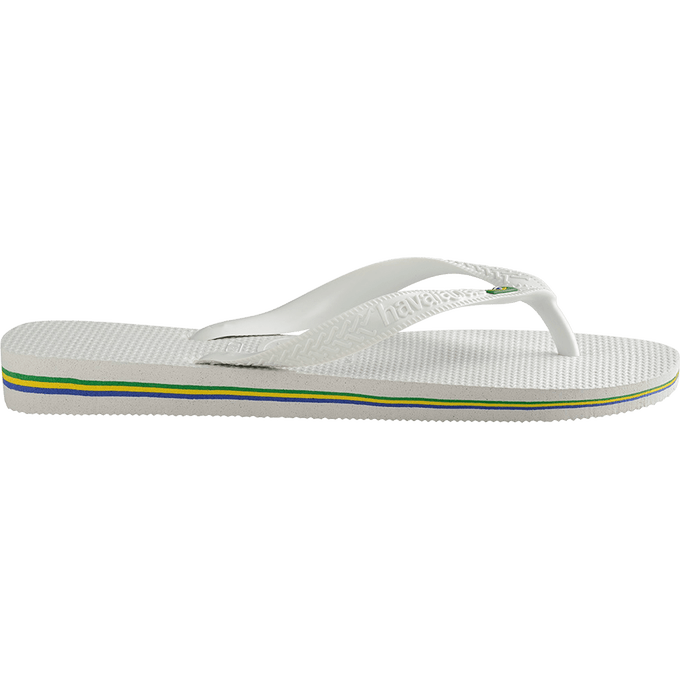 Chinelo Havaianas Brasil Branco - Sevet Company