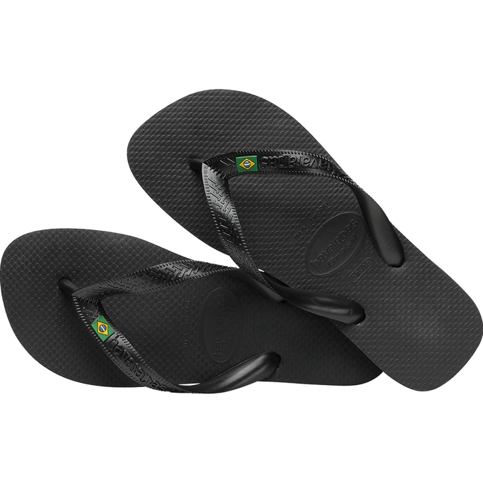 Chinelo Havaianas Brasil Preto - Sevet Company