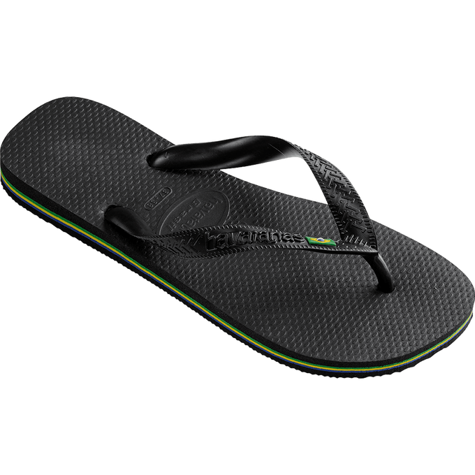 Chinelo Havaianas Brasil Preto - Sevet Company