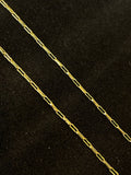 CORRENTE ELO REDONDINHO FECHO BOIA (3MM) - 3,9G - 70CM - BANHADA A OURO 18K - Sevet Company