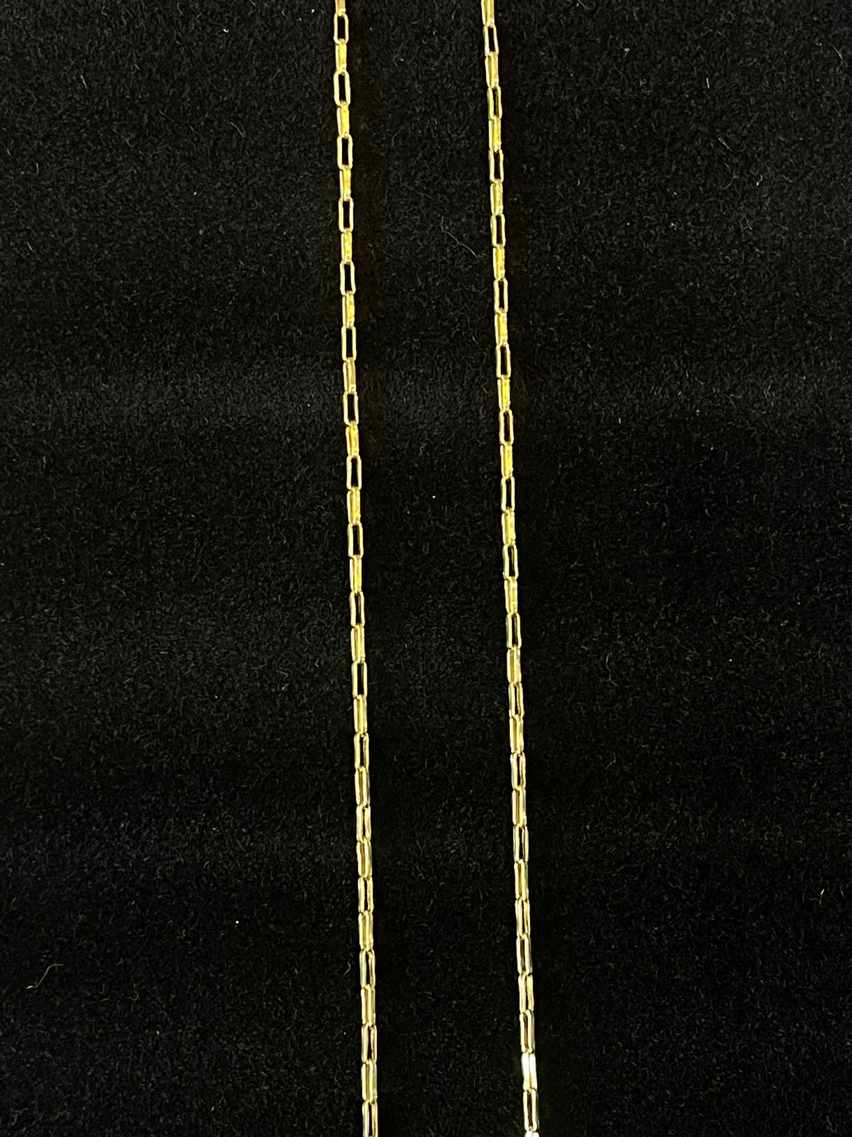 CORRENTE ELO REDONDINHO FECHO BOIA (3MM) - 3,9G - 70CM - BANHADA A OURO 18K - Sevet Company