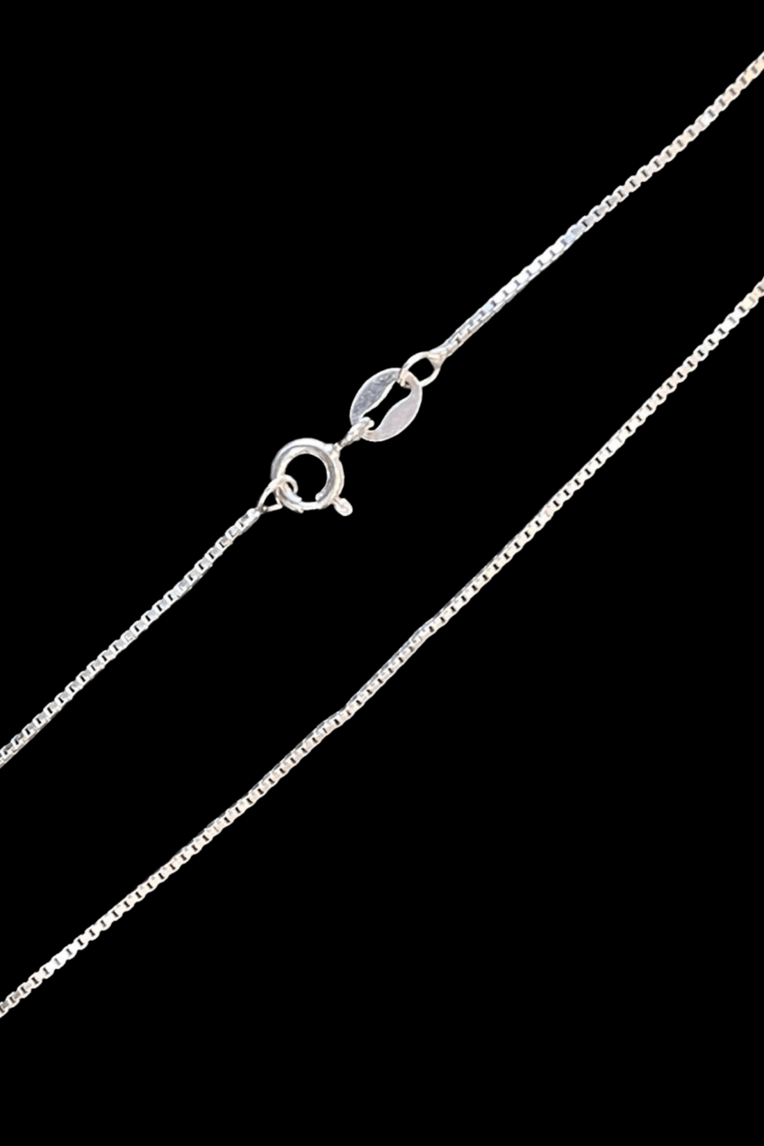 CORRENTE PRATA ITALIANA MACIÇA 925 VENEZIANA 1MM/3G/70CM - Sevet Company