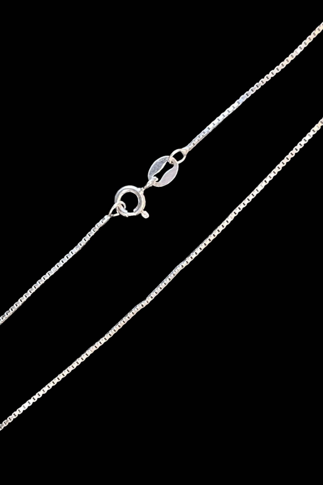 CORRENTE PRATA ITALIANA MACIÇA 925 VENEZIANA 1MM/3G/70CM - Sevet Company
