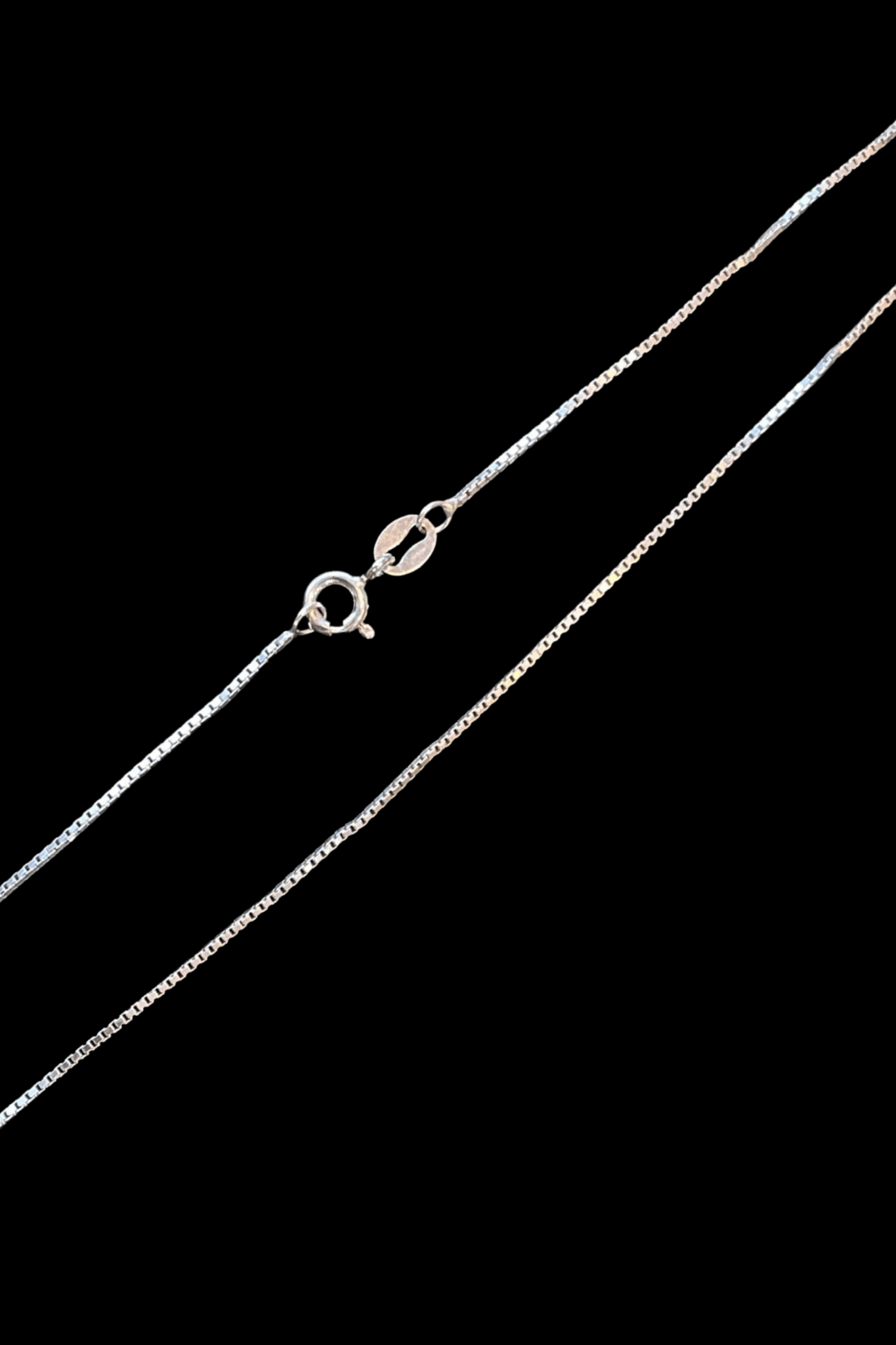 CORRENTE PRATA ITALIANA MACIÇA 925 VENEZIANA 1MM/3G/70CM - Sevet Company
