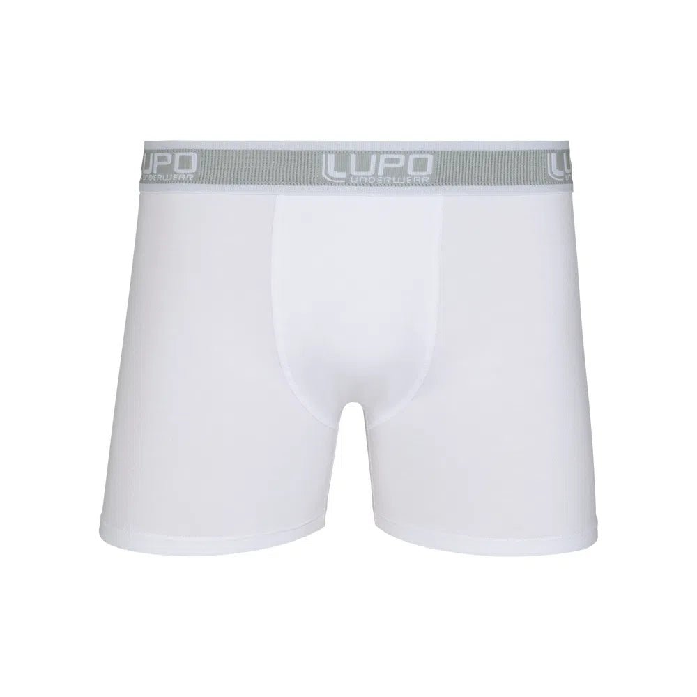 Cueca Lupo Boxer Am 00784 Elastano Branca - Sevet Company
