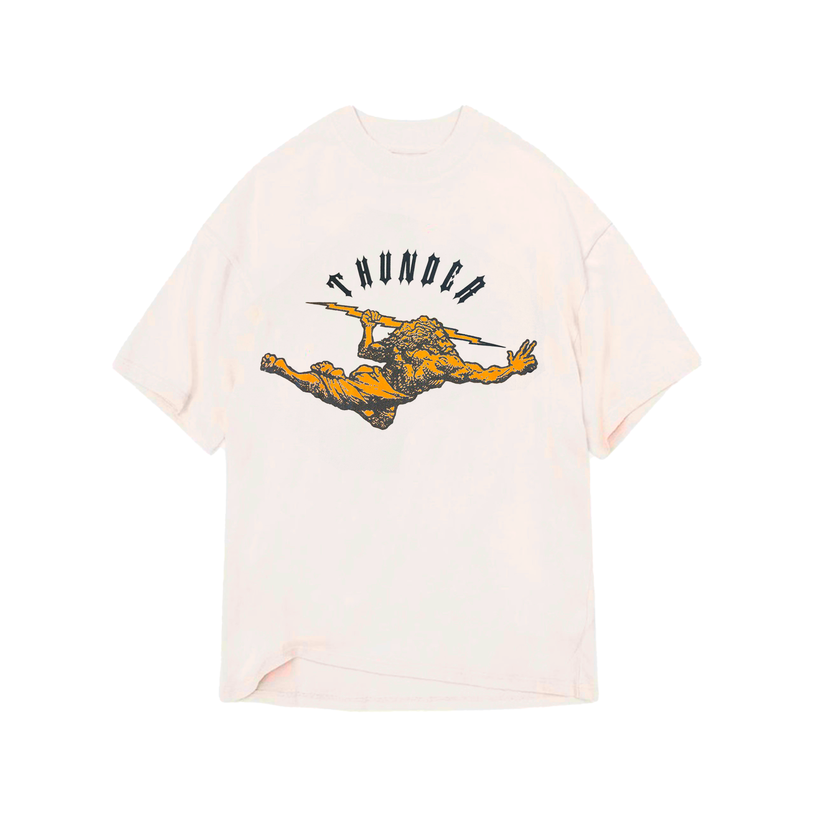 CAMISETA THUNDER GOD OVERSIZED CLASSIC - OFF WHITE (8129298071768)