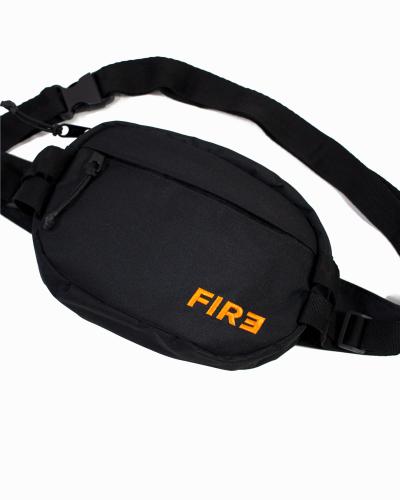 Pochete  Fire Trust Quality Basic Logo Preto/Logo Laranja