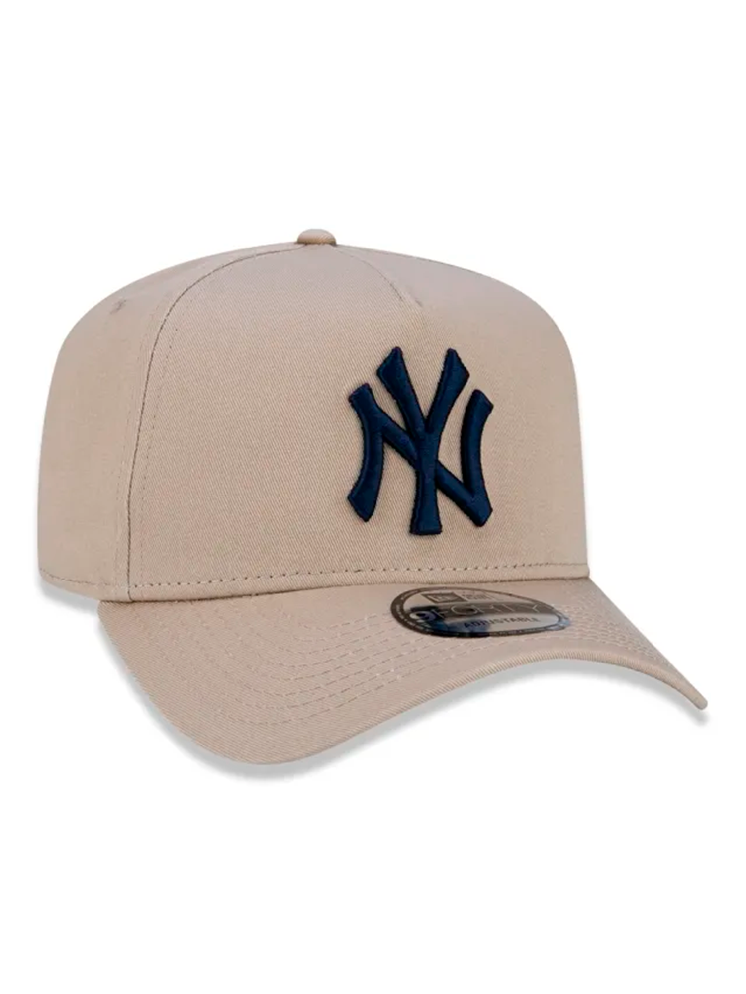 Boné New Era 9FORTY A-Frame New York Yankees Bege (8024514494680)