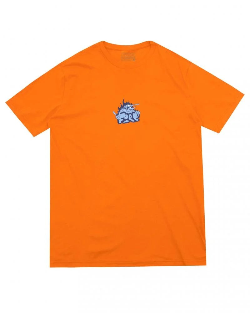 Camiseta Basica Fire Vamp Man Laranja (8119435559128)