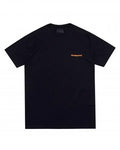 Camiseta Fire Basic Little Tag laranja Preta (7945467822296)