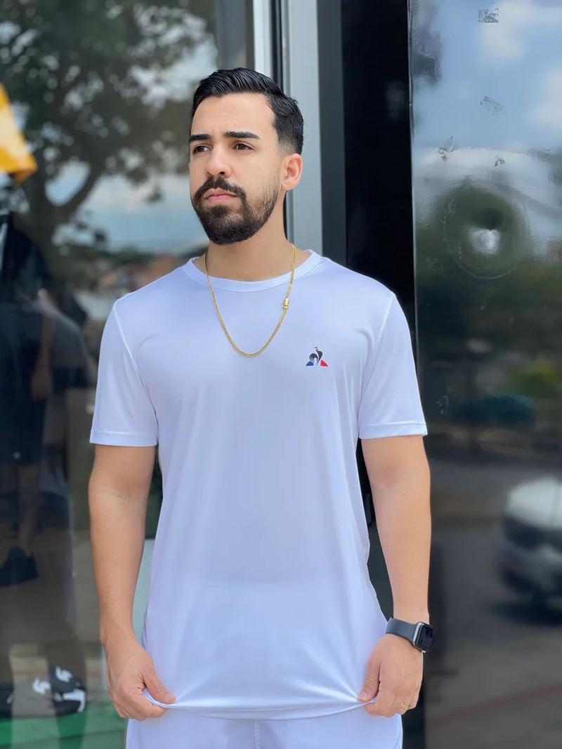 CAMISETA LE COQ DRY FIT BRANCO